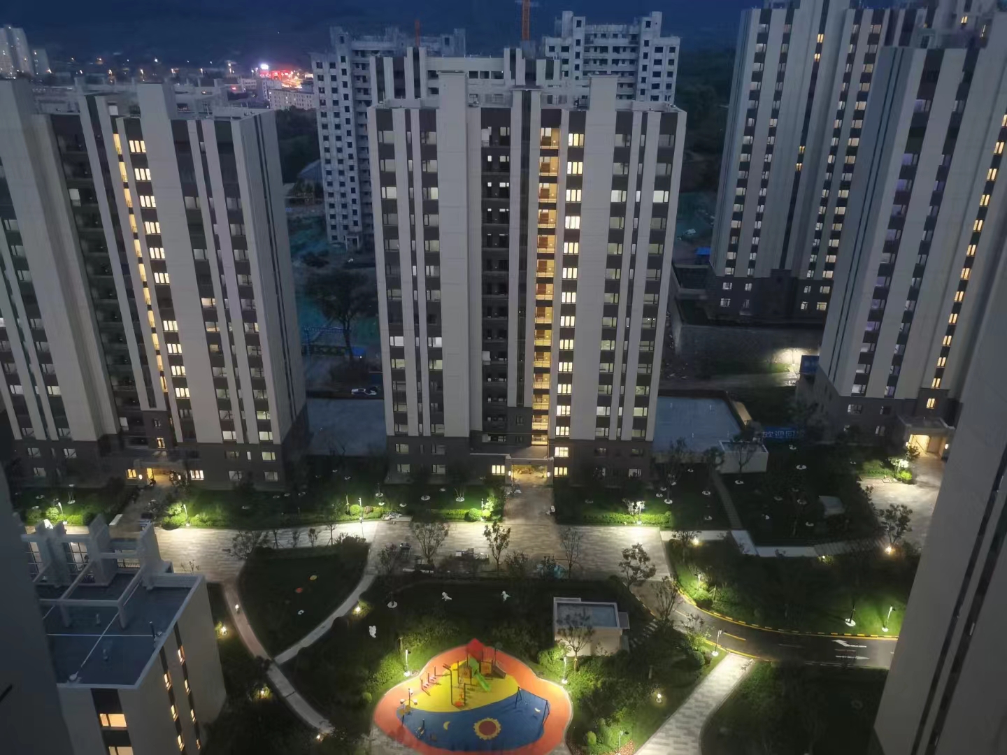 碧桂园太阳城-道义项目-夜景